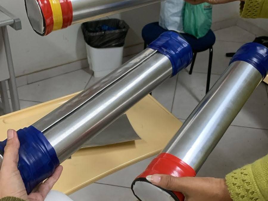 I Canbada Livre: Oficina de construção de ganzá/mineiro